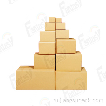 Пользовательские картонные упаковочные упаковки доставки гофрированные коробки коробки